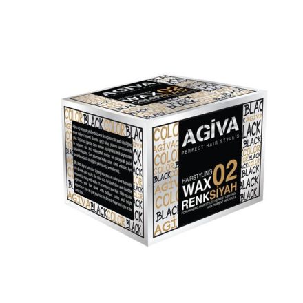 Agiva Color Wax 02 Fekete 120ml
