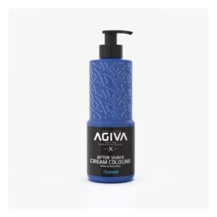 Agiva After Shave Cream  Cologne Tsunami Illattal (kék) 400ml